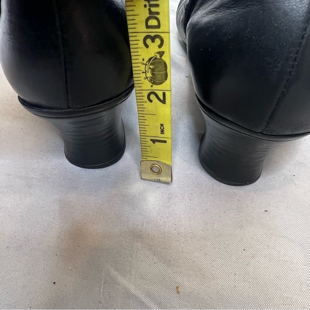 Rieker Black Leather Lightweight Antistress Ankle Bootie sz 41/9.5 - Picture 4 of 10